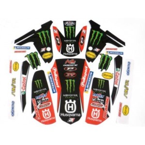 kit adesivi sponsors 2012 - XH417500