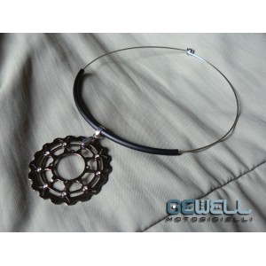 MOTOGIOIELLI - Collana rigida - Linea freno a disco